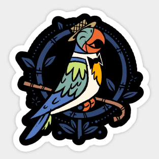 Barker Bird Sticker